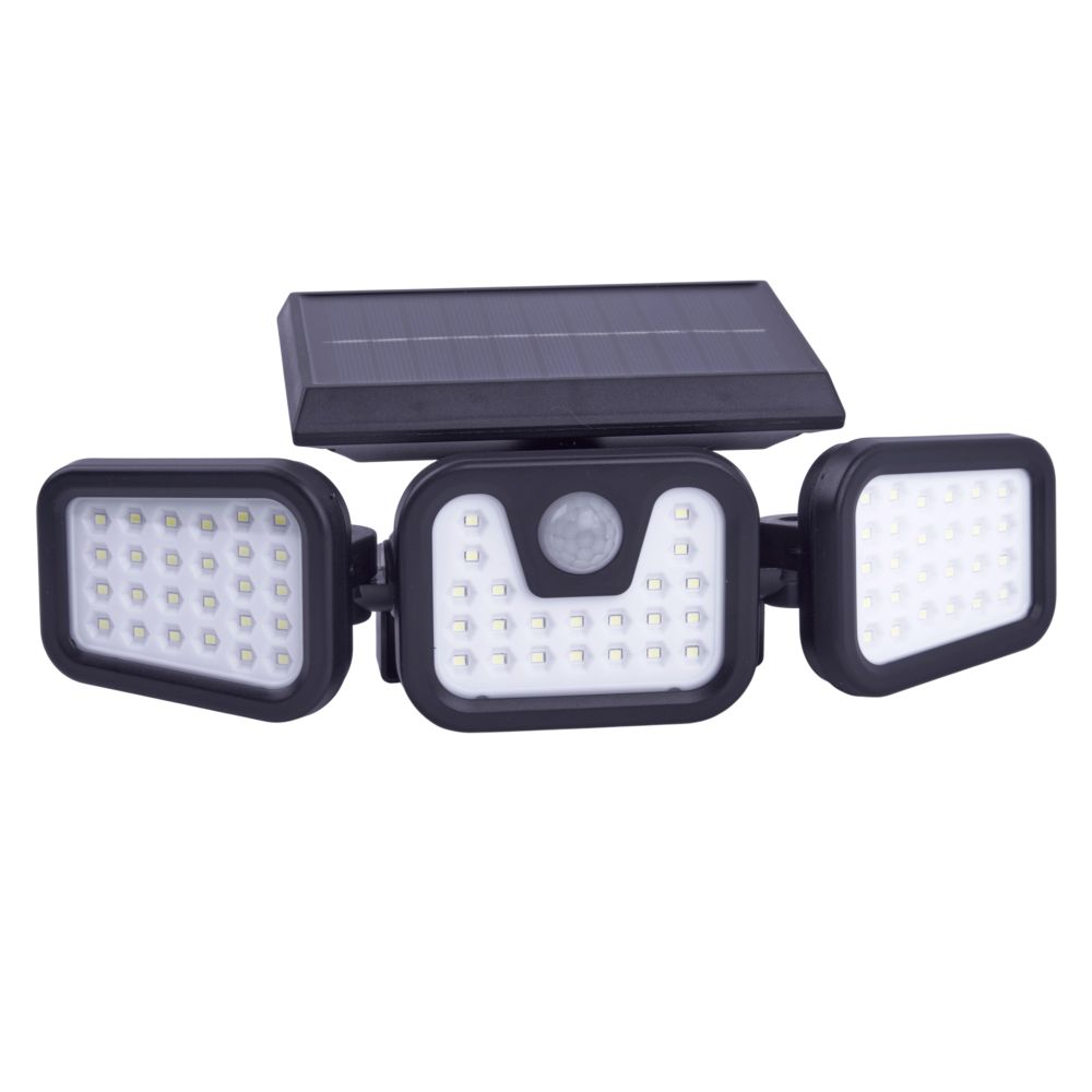 USL-F-263-PT120 SENSOR Садовый светильник на солнечной батарее с датчиком движения. 74 светодиода. Белый свет. 1x18650 Li-Io аккумулятор в-к. IP44. TM Uniel