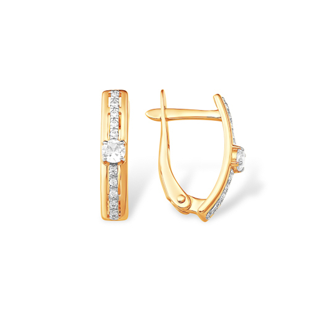 Серьги из золота 585 пробы