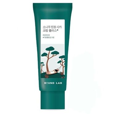 Крем с экстрактами сосны и центеллы Round Lab Pine Calming Cica Cream Plus 60 мл