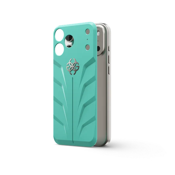 Чехол для iPhone 17 на магните - RSR17 - AERO MINT