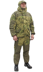 Костюм Горка NEW Рип-стоп цв. Атак зеленый с накладками