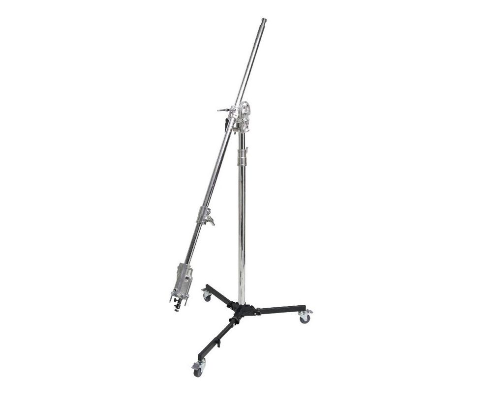 Стойка-журавль KUPO 346MH JUNIOR BOOM ROLLER STAND на колесах