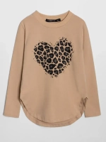 Костюм для девочки с брюками на осень