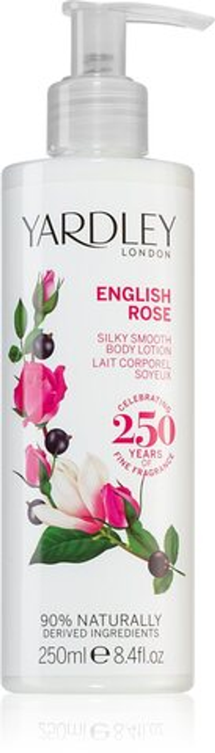Yardley English Rose - смягчающее молочко для тела /   250  ml  / GTIN 5060322952161