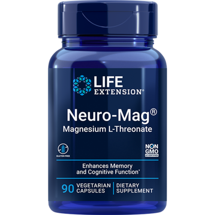 Neuro-Mag Magnesium L-Threonate 90 капсул Life Extension