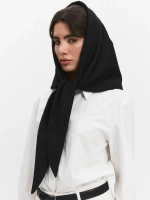 Косынка плотная замшевая