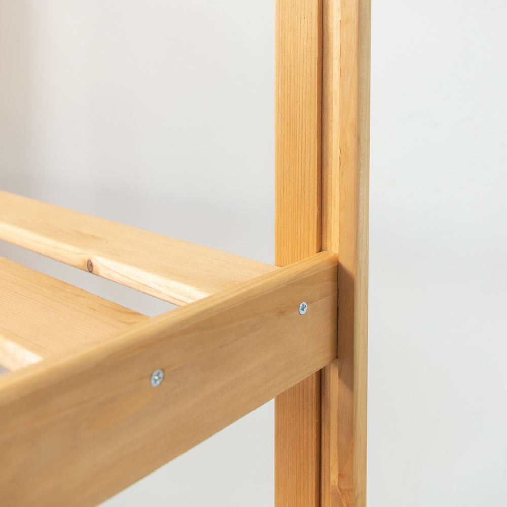 Стеллаж для рассады напольный деревянный 159 см для игрушек и для книг Альберт бейц / стеллаж на балкон, для кухни