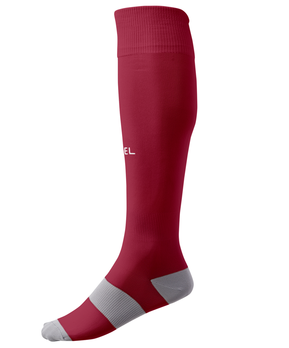 Гетры футбольные CAMP BASIC SOCKS, гранатовый/серый/белый