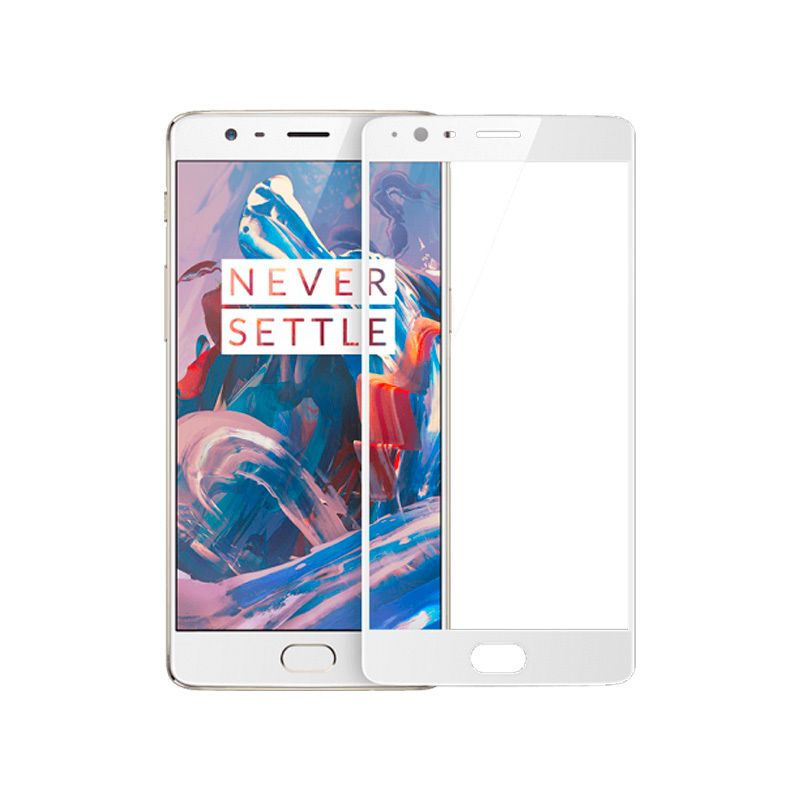 Защитное стекло для OnePlus 3 Three White
