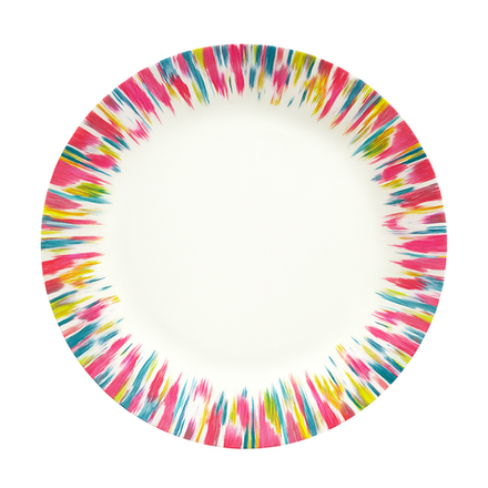 Блюдце с узорами