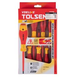 TOLSEN (TTV32408) Набор отверток диэлектрических, 8 предметов