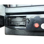 Ведро для мусора сенсорное, прямоугольное, створки, внутр ведро, Foodatlas JAH-5212, 30 л (золотой)