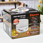 Сушилка для овощей и фруктов 5 ярусов 250Вт SA-7805