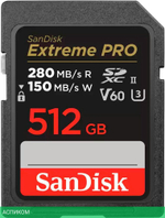Карта памяти SanDisk SDXC 512GB (SDSDXEP-512G-GN4IN)