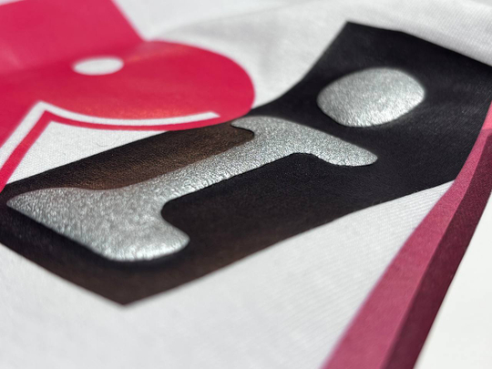 Термопленка Полиуретановая Объемная Ю.Корея (серебро)