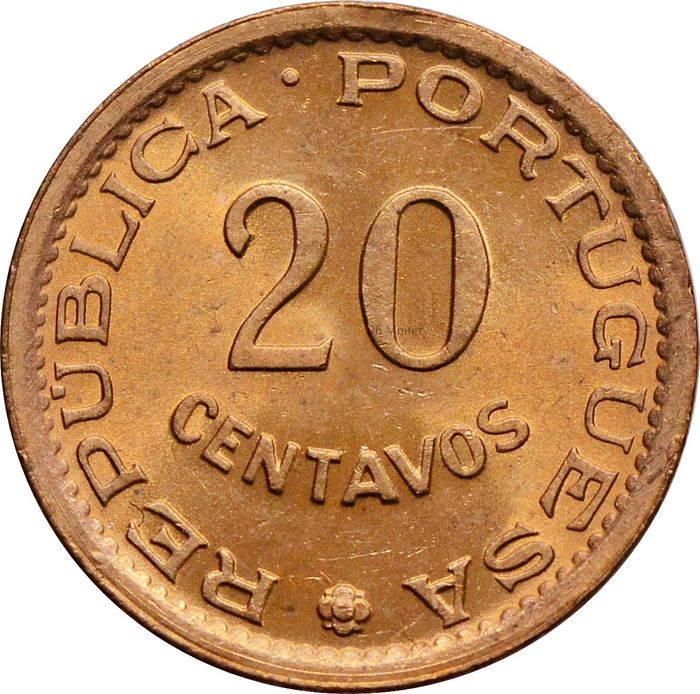 20 сентаво 1974 Мозамбик