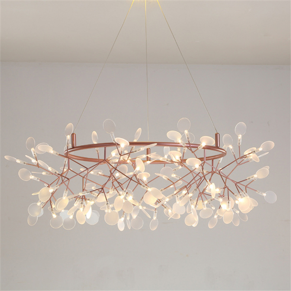 Pendant design lamp  Heracleum  Big O by Moooi (Brass,  D105)