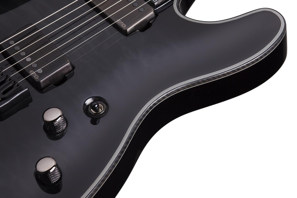 SCHECTER HELLRAISER HYBRID PT TRANS BLACK BURST
