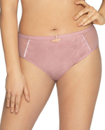 Трусики-слипы с сатиновым блеском материала (Размер: L) (Цвет: нежно-розовый)