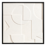 Панно декоративное с эффектом 3d minimalism, с черной рамой, 60х60 см