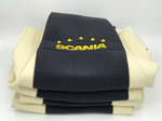 Чехлы премиум кожа + штрокс вышивка SCANIA Streamline от 2014- г. S23 Польша