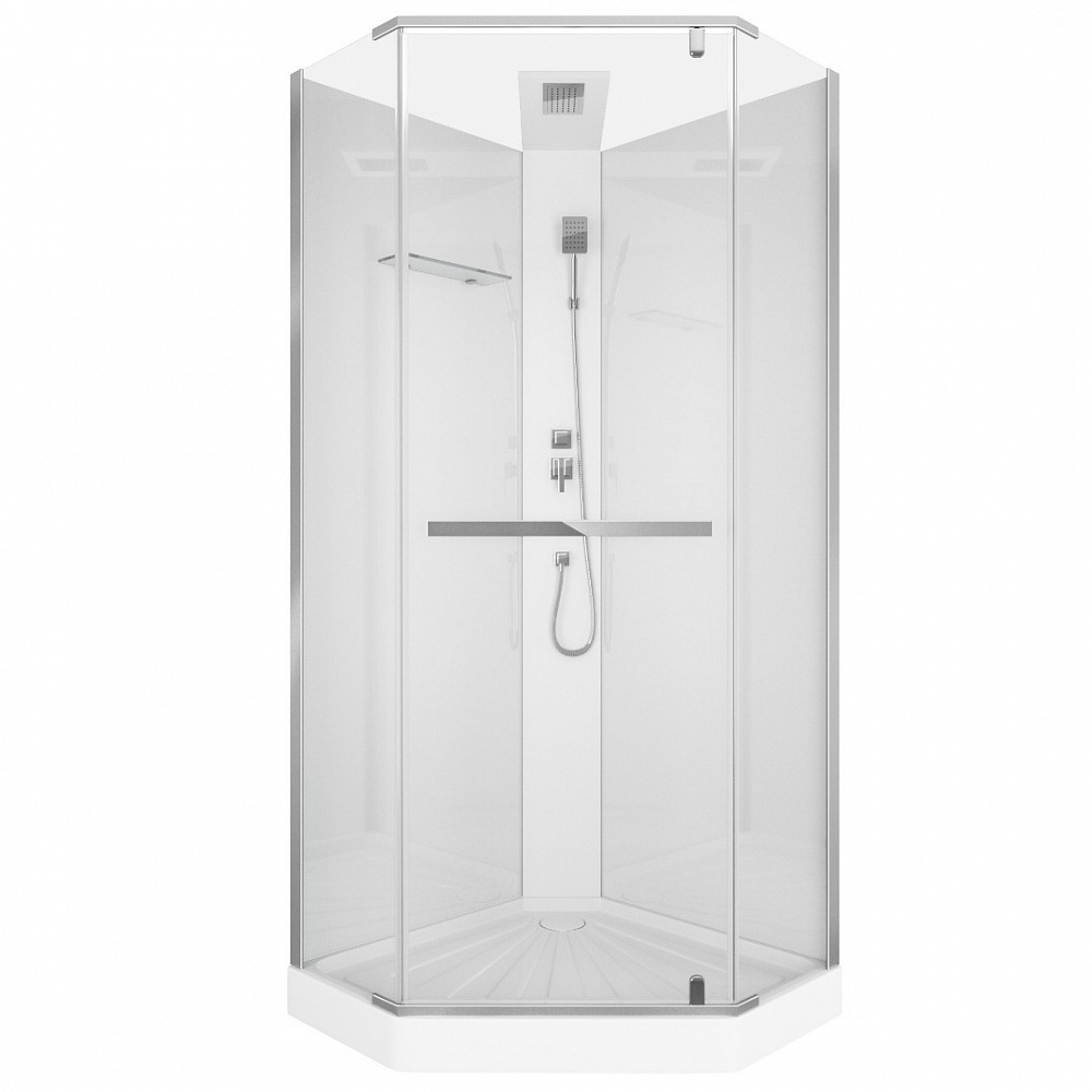 Душевая кабина Ceruttispa ЧИКА (CHIKA) 901T (90x90x215-225)