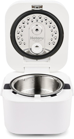 Yum Asia Рисоварка Hotaru Rice Cooker, 3 чашки, 0.54 л ( Slate Grey)