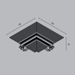 Комплектующие для встраиваемой трековой системы Technical TRA187CL-13B