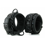 Оковы для ног на цепочке Luxury fetish черные