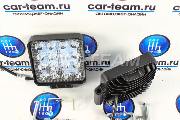 Светодиодные LED балки (вспышки ФСО) 16 диодов, 38w (2шт) - тонкие