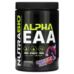 NutraBio, Alpha EAA, незаменимые аминокислоты, со вкусом винограда и ягод, 444 г (0,98 фунта)