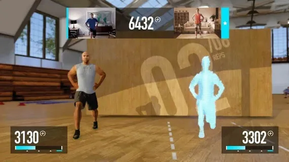 Xbox 360 - Nike+ Kinect Training для Kinect (Б/У, Полностью на русском языке)