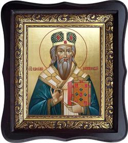 Василий Острожский, Требинский, Захолмский, Скендерийский Святитель. Икона на холсте.