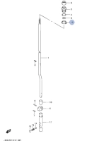 Кольцо стопорное для лодочных моторов Suzuki DF40-DF60/DT40