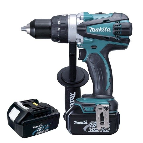 Аккумуляторная дрель-шуруповерт Makita DDF458RFE