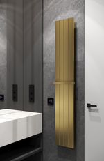 Полотенцесушитель электрический FLAT MATT GOLD
