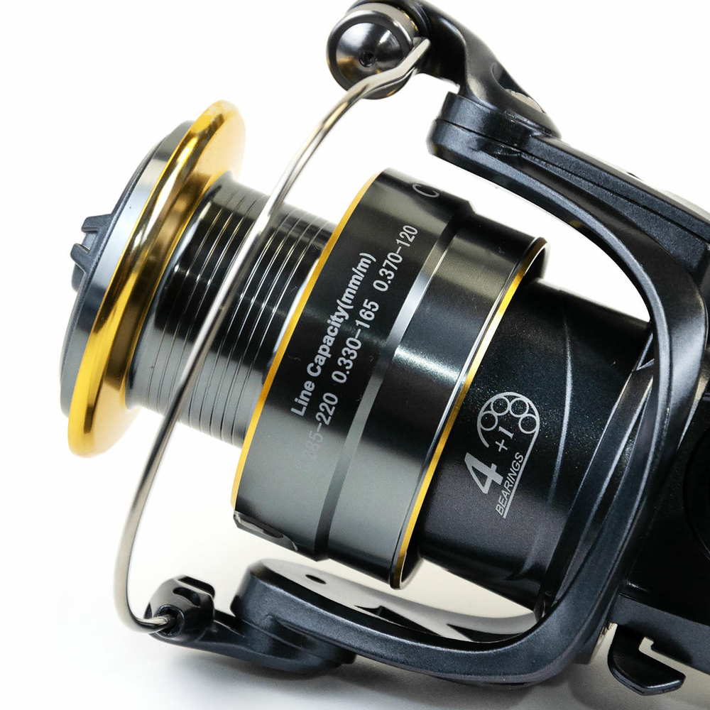 Катушка безынерционная Ryobi Cynos 4000 (4+1BB, мет. шпуля)