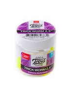 Слаги съедобные искусственные LUCKY JOHN Pro Series TRICK WORM 2,5in (6.35)/F05 7шт.