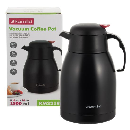 Термос конференция 1500 мл. Kamille KM 2218 из нержавеющей стали