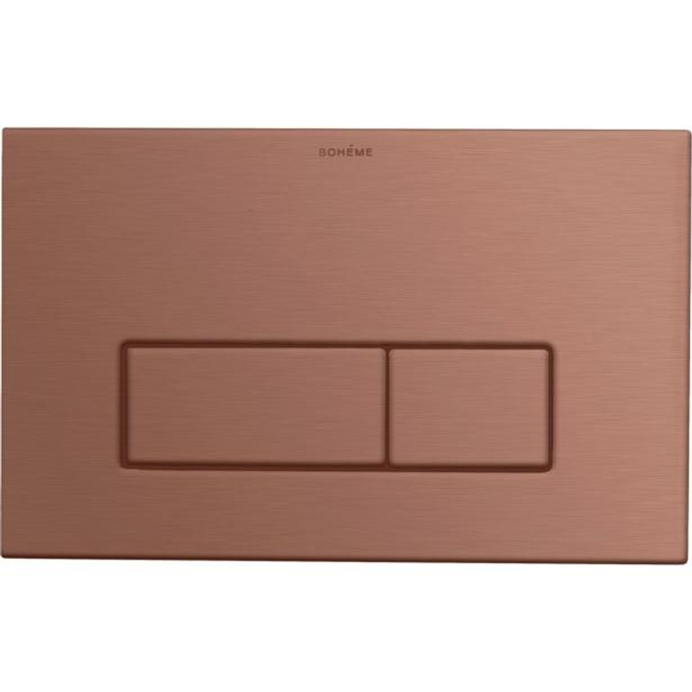 Клавиша смыва Boheme 669-BRB для инсталляции 666, BRUSHED BRONZE