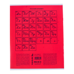 Тетрадь школьная "Classic" А5 12л лин 98% (Funguru) микс цветов (комплект 5 шт)