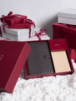 Gift set notebook + cardholder