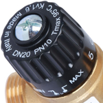 Термостатический клапан 1НР 35-60* KV1.6 STOUT