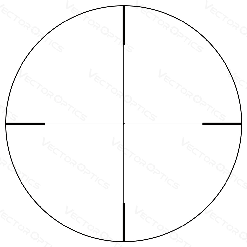 Оптический прицел Vector Optics ster JR. 3-9x40, сетка крест с точкой, 30 мм, широкоугольный, без подсветки (SCOM-35P) под мелкашку