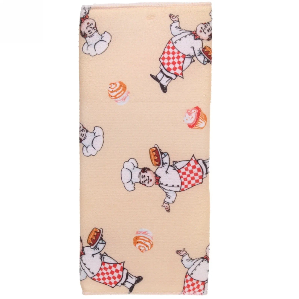 Коврик для сушки посуды 38*50см «Поваренок» бежевый