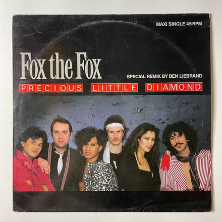 Винтажная виниловая пластинка LP Fox The Fox Precious Little Diamond (Holland 1984) Maxi Single 45 RPM