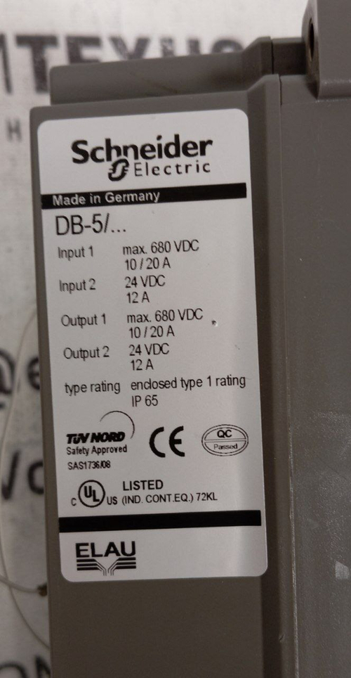 S.E. ELAU DB-5 DISTRIBUTION BOX iSH VBO03S14 с хранения