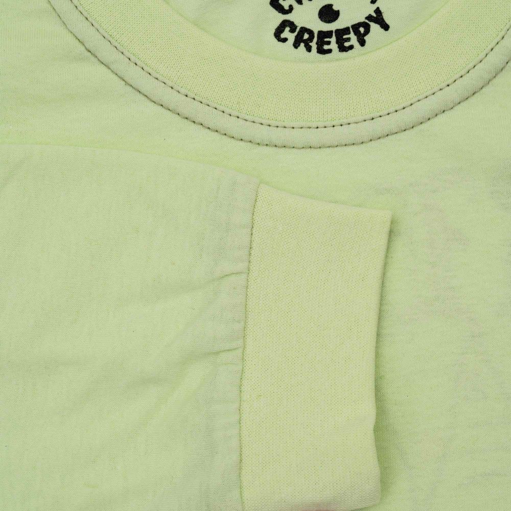 Купить Лонгслив Creepy Clothing Змеекот Салатовый Лонгслив Creepy Clothing Змеекот Салатовый