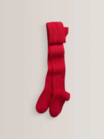 Колготки хлопковые для девочки Next 348-100, Красный