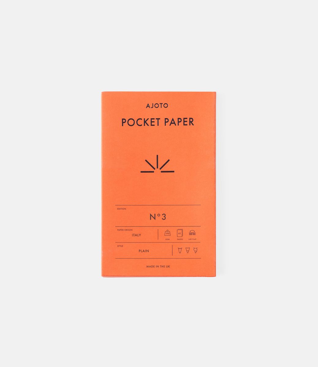 Ajoto Notebook No.3 — карманный блокнот для рисования